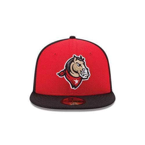 Billings Mustangs New Era 5950 Batting Practice Fitted Cap