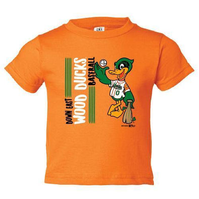 Orange Mailing Infant Wood Ducks Tee