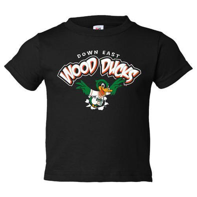 Black Wood Ducks Replicate Toddler Tee