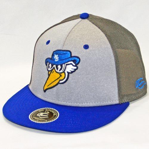 MYRTLE BEACH PELICANS OUTDOOR CAP DINGER STRETCH FIT CAP