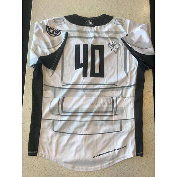 Star Wars "Drone" Game Worn Signed Jersey