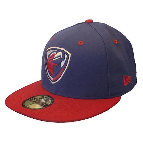 Lancaster JetHawks JetHawks New Era Road Cap (NAVY CROWN, RED BILL)