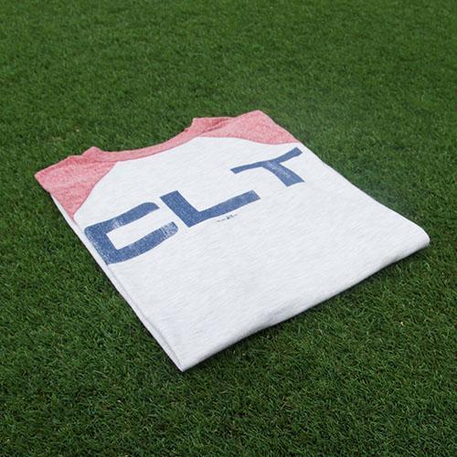 Charlotte Knights Women's CLT Raglan Tank