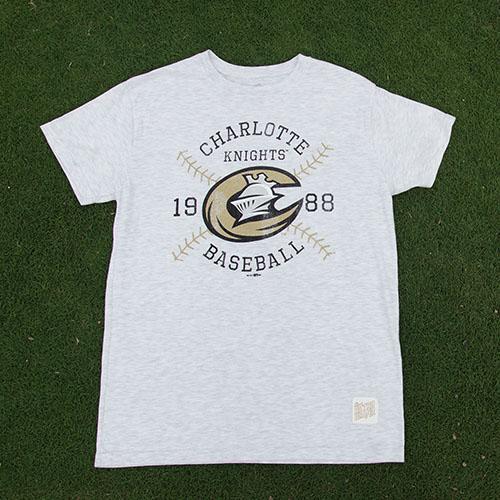 Charlotte Knights Stitched Tee