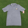 Gray Heathered Texture Polo