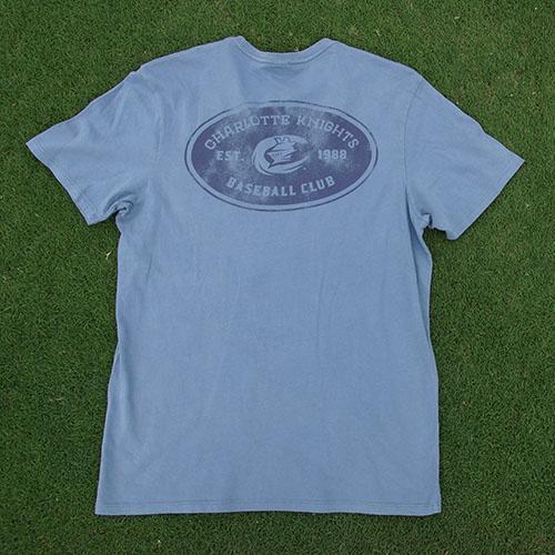 Charlotte Knights Vapor Hudson Pocket Tee