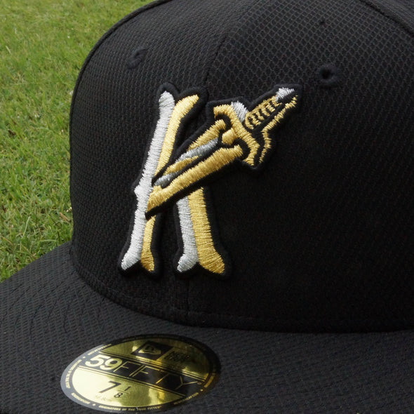 Charlotte Knights Black Batting Practice Cap