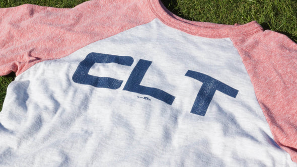 Charlotte Knight CLT Raglan Tee