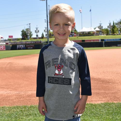 Reno Aces Youth Aces Raglan Tee