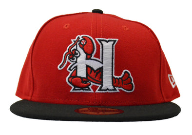 Hickory Crawdads Home On-Field Fitted Hat