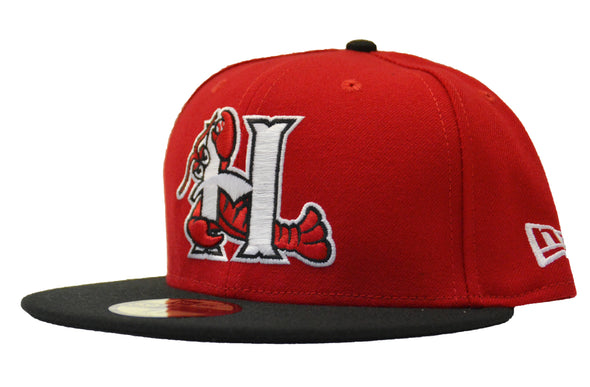 Hickory Crawdads Home On-Field Fitted Hat