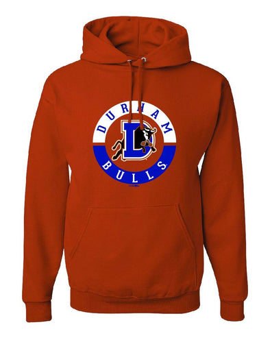 Durham Bulls Burnt Orange Format Hood Sweatshirt
