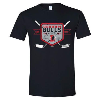 Durham Bulls Hockey Sticks T-Shirt