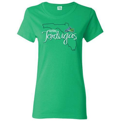 DAYTONA TORTUGAS BIMM RIDDER LADIES IRISH GREEN SEVENTEEN TEE