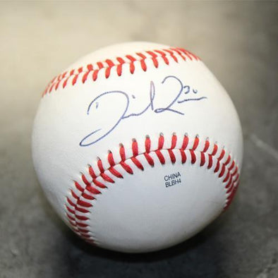Daniel Zamora Autographed Baseball