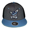 Wilmington Blue Rocks Adult Heather Rocky Stretch Fit Cap