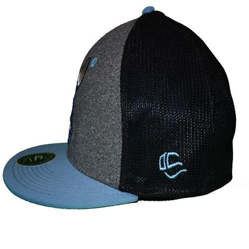 Wilmington Blue Rocks Adult Heather Rocky Stretch Fit Cap