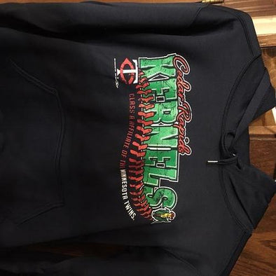 Cedar Rapids Kernels Performance Polyester Hooded Sweatshirt