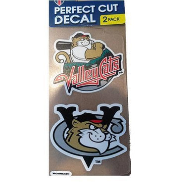 Tri-City ValleyCats 2 Pack Perfect Cut Decals