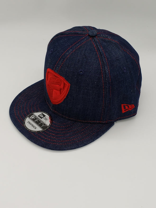 Lancaster JetHawks JetHawks Denim Snapback