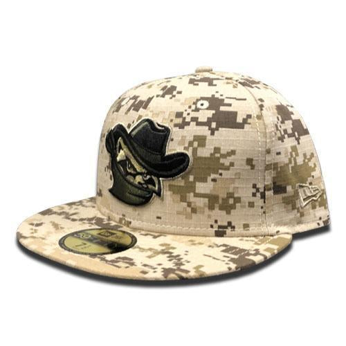 Quad Cities River Bandits NE Desert Camo Hat