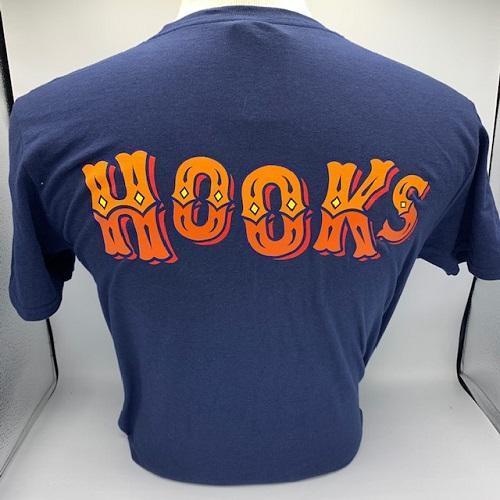 2019 - Dia De Los Hooks - T Los Muertos Front  Back - Navy