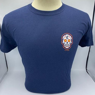 2019 - Dia De Los Hooks - T Los Muertos Front  Back - Navy