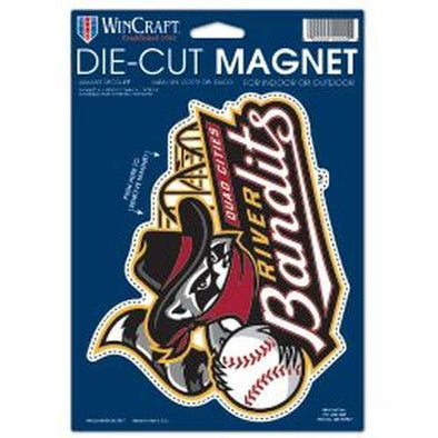 Quad Cities River Bandits Car Magnet