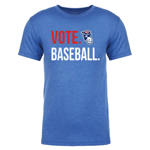 Vote Baseball Blue