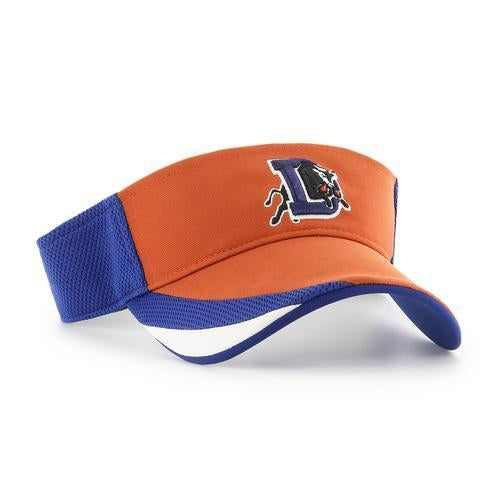 Durham Bulls 47 Brand Drawback Visor