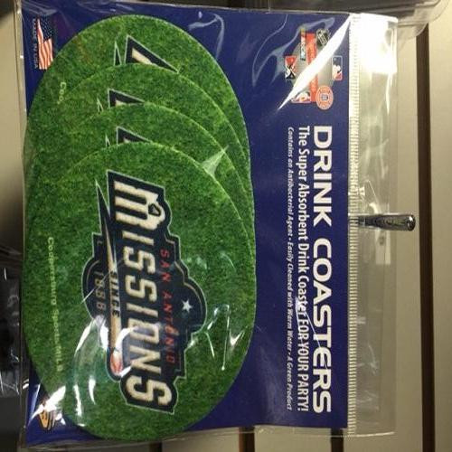 San Antonio Missions Drink Coasters