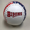 Buffalo Bisons Dual Logo Baseball Patriotic