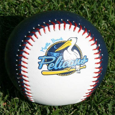 Myrtle Beach Pelicans DUAL SKIN LOGO BALL