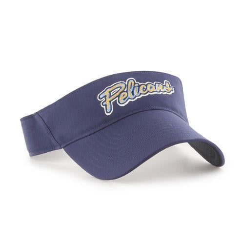 Myrtle Beach Pelicans 47 BRAND NAVY ELLIOT VISOR