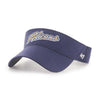 Myrtle Beach Pelicans 47 BRAND NAVY ELLIOT VISOR