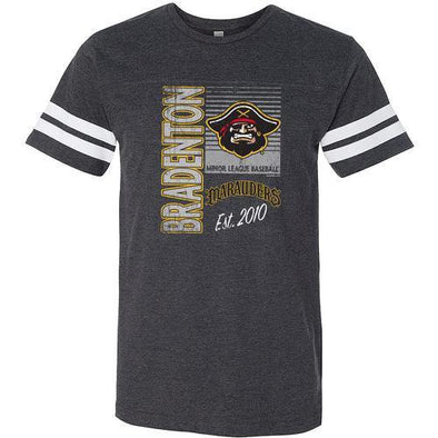Bradenton Marauders 2010 Tee with Striped Sleeves