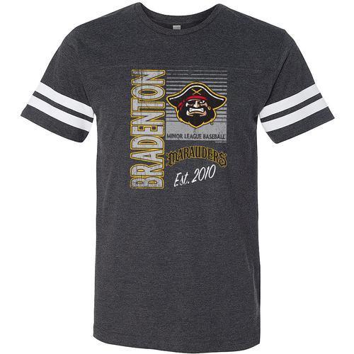 Bradenton Marauders 2010 Tee with Striped Sleeves