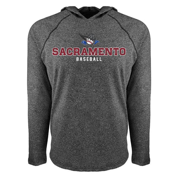 EURO RAGLAN HOOD, SACRAMENTO RIVER CATS