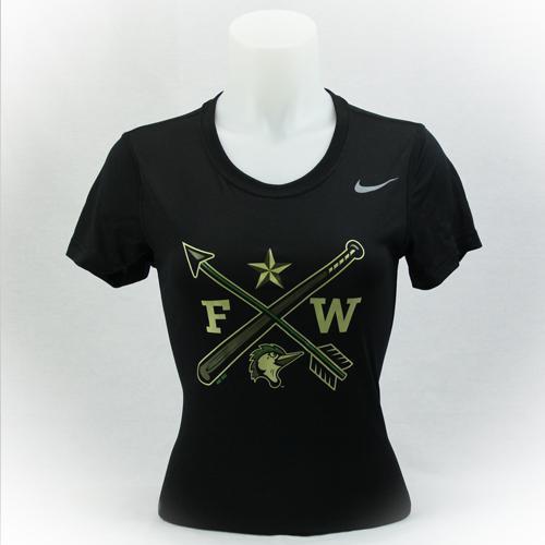 Fayetteville Woodpeckers Women's Nike DriFit Black