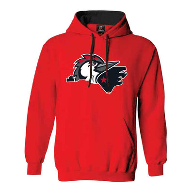 Fayetteville Woodpeckers Alternate Logo Hoodie Red