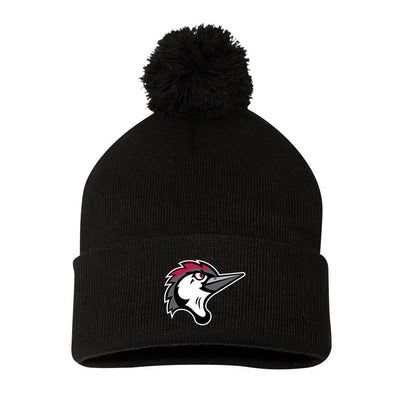 Fayetteville Woodpeckers Cap Logo Beanie Black