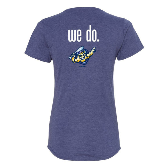 Women's Got Mussels T-Shirt, Heather Blue