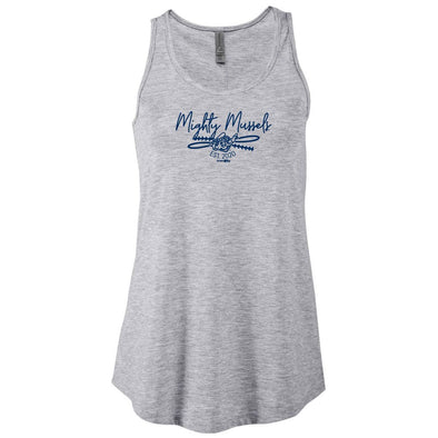 Women's Malt Tri-Blend Flowy Tank, Gray