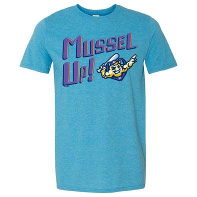 Men's Mussel Up T-Shirt, Sapphire Blue