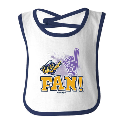 Infant The One Bib, White/Navy
