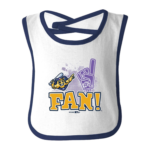 Infant The One Bib, White/Navy