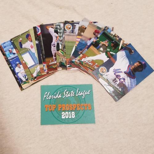 Jupiter Hammerheads 2018 FLORIDA STATE LEAGUE PROSPECT SET