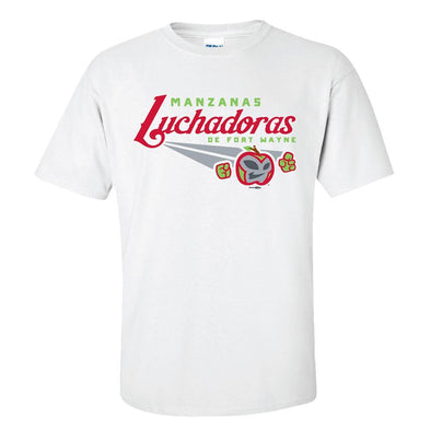 White Manzanas Luchadoras Shirt