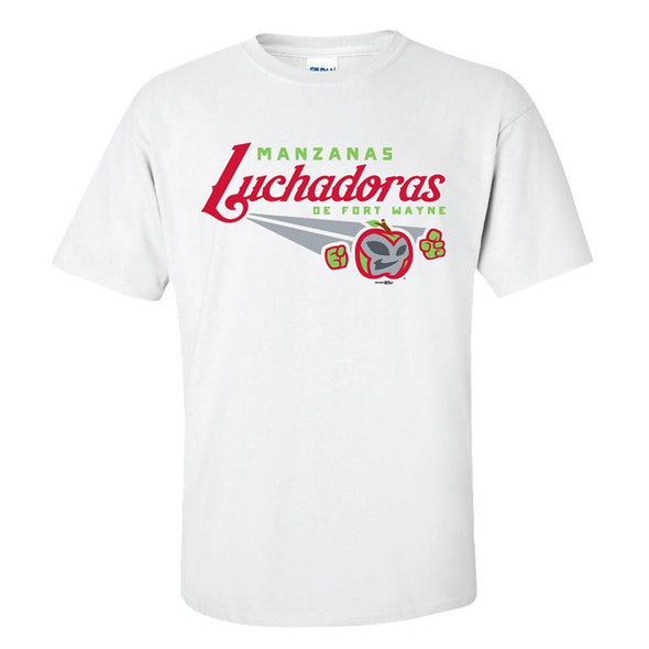 White Manzanas Luchadoras Shirt