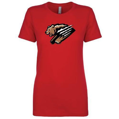 Fresno Grizzlies Wmns Red Primary Tee